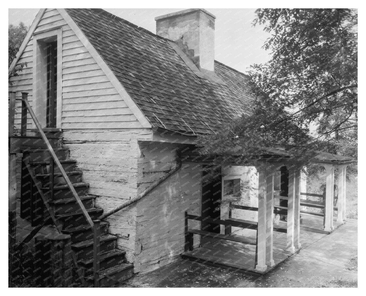 Carters Bridge, Albemarle VA, 1798: Historic Architecture