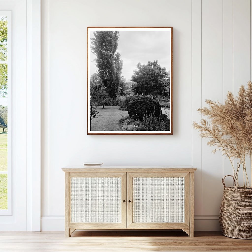 Vintage Photo of Greenwood, VA Garden - 20th Century