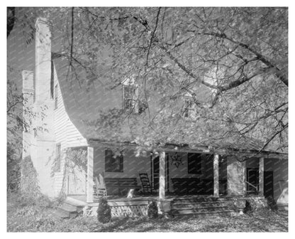 1953 Vintage Home Photo, Albemarle County, Virginia