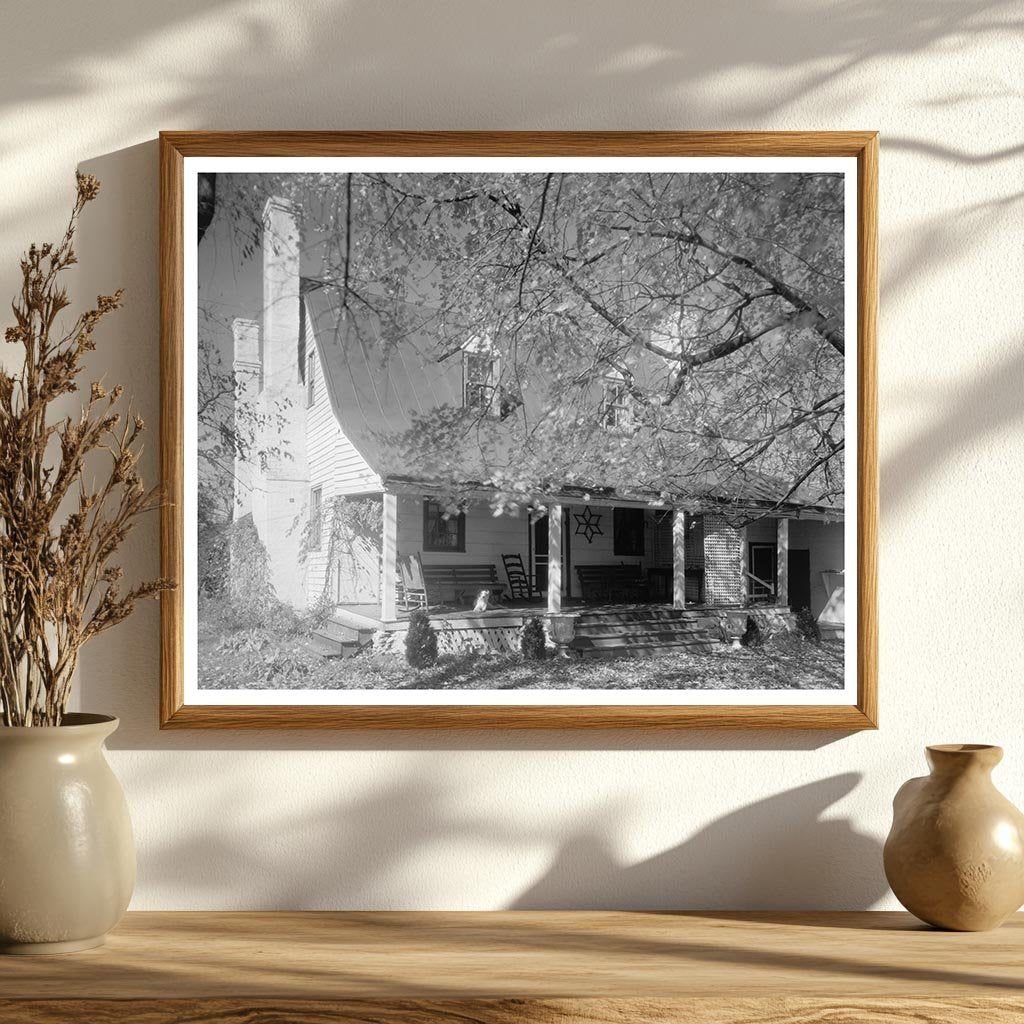 1953 Vintage Home Photo, Albemarle County, Virginia