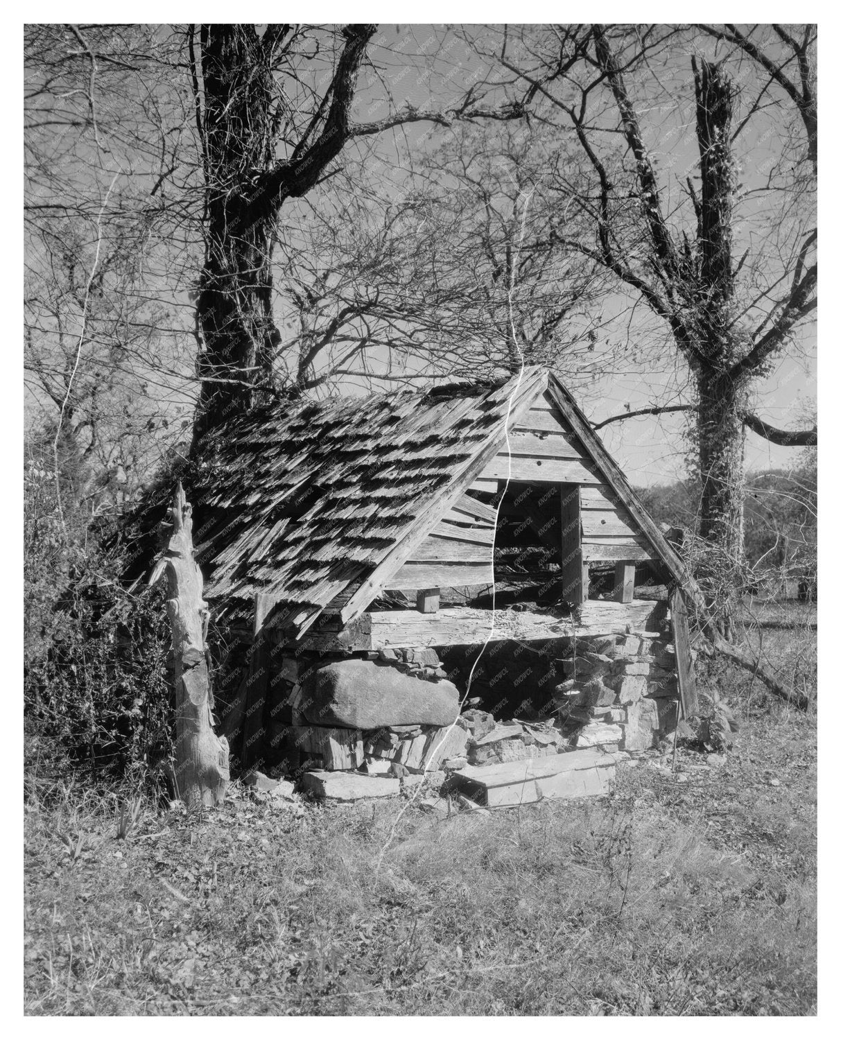 Albemarle County, VA Outbuildings Photography, 1864