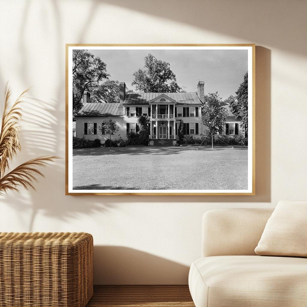 Historic Building in Green Mountain, VA - 1953 Photograph