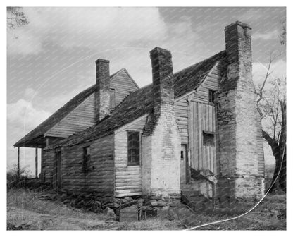 Vintage Stoney Point Architecture, Albemarle VA, 20th Centur