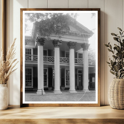 Charlottesville VA Architectural Detail Photo 1930s