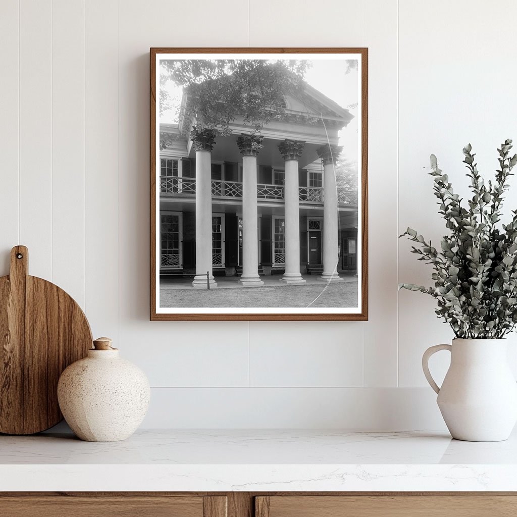 Charlottesville VA Architectural Detail Photo 1930s