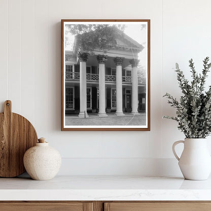 Charlottesville VA Architectural Detail Photo 1930s