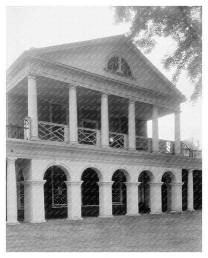Charlottesville Architecture: Vintage Photo, 1953