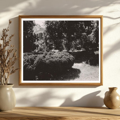 Charlottesville VA Garden Photo, Carnegie Survey 1900s