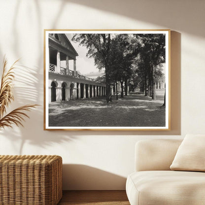 Charlottesville VA Architecture 1900s Vintage Photo