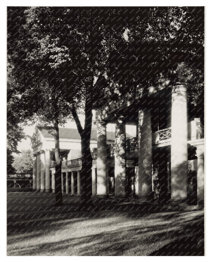 Charlottesville VA Colonnades Photo, 1953