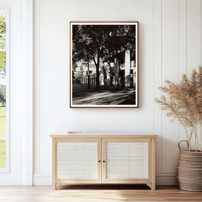 Charlottesville VA Colonnades Photo, 1953