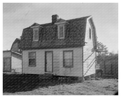 Gordonsville VA Architecture, 1953 Historical Photo