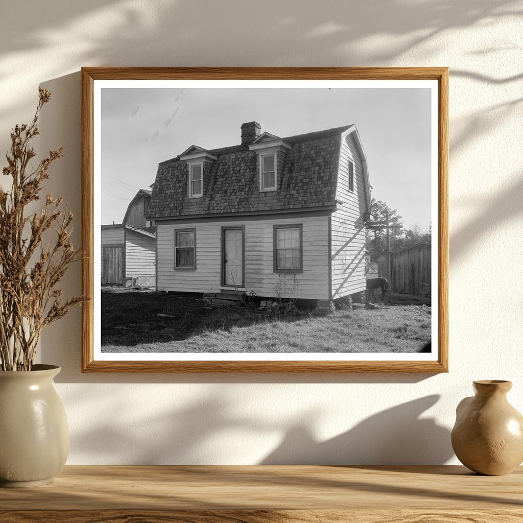 Gordonsville VA Architecture, 1953 Historical Photo