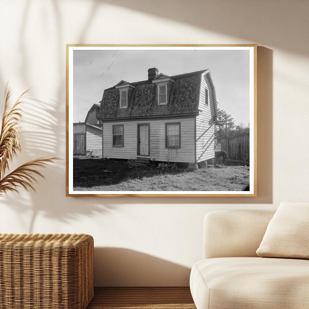 Gordonsville VA Architecture, 1953 Historical Photo