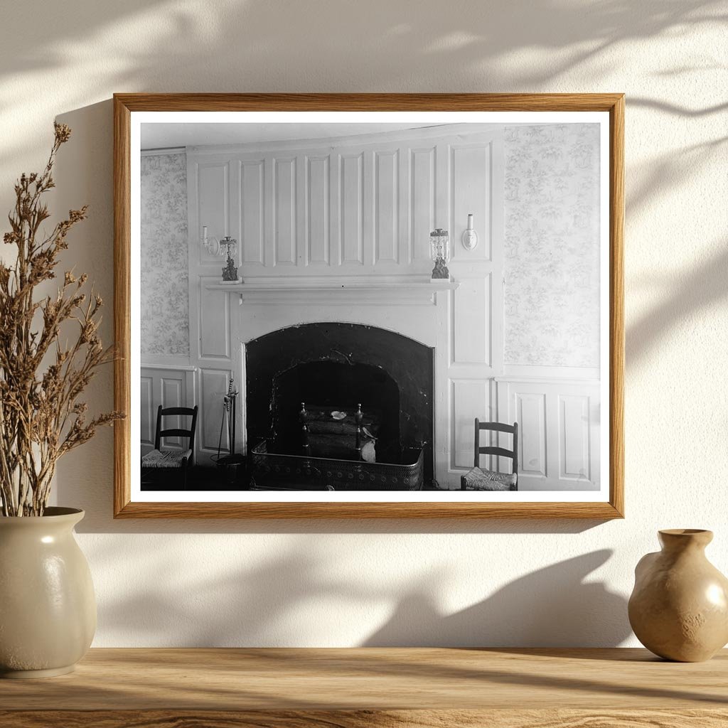 Historic Interior Architecture in Albemarle County, VA 1900s