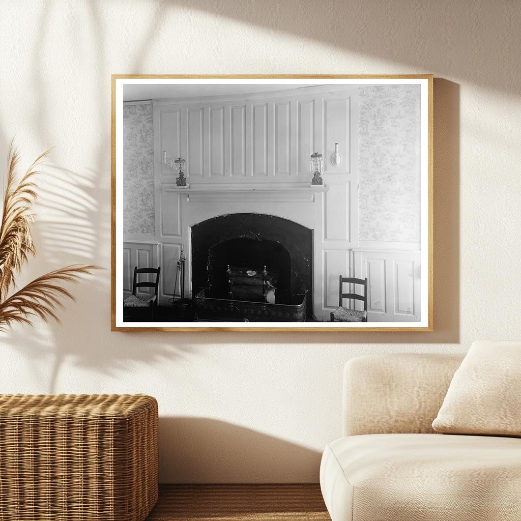 Historic Interior Architecture in Albemarle County, VA 1900s