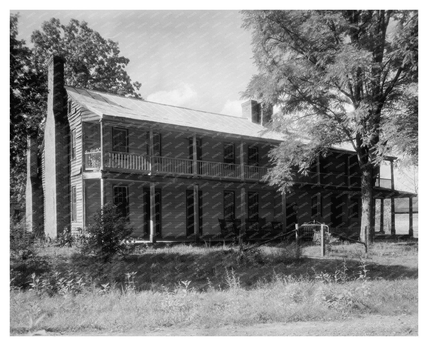 Alleghany County, VA Architecture Photo, 20th Century