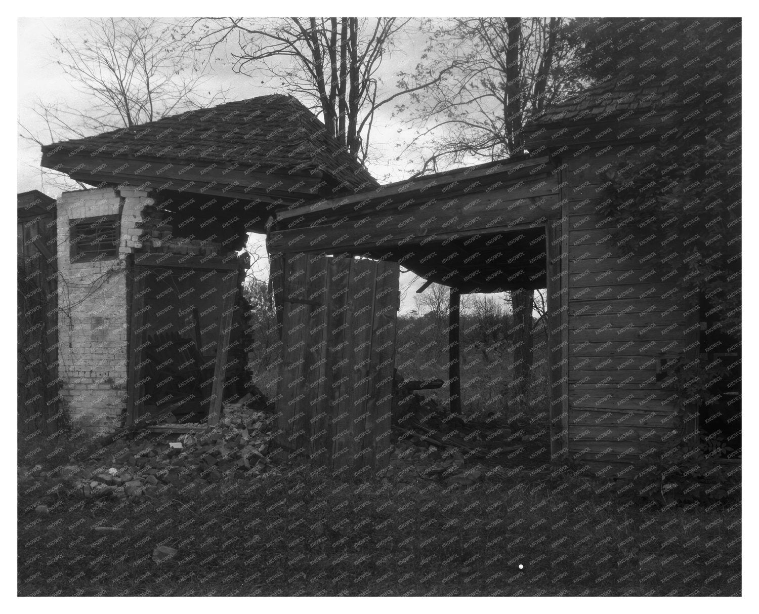 Amherst County, VA Historical Architecture Ruins 1953