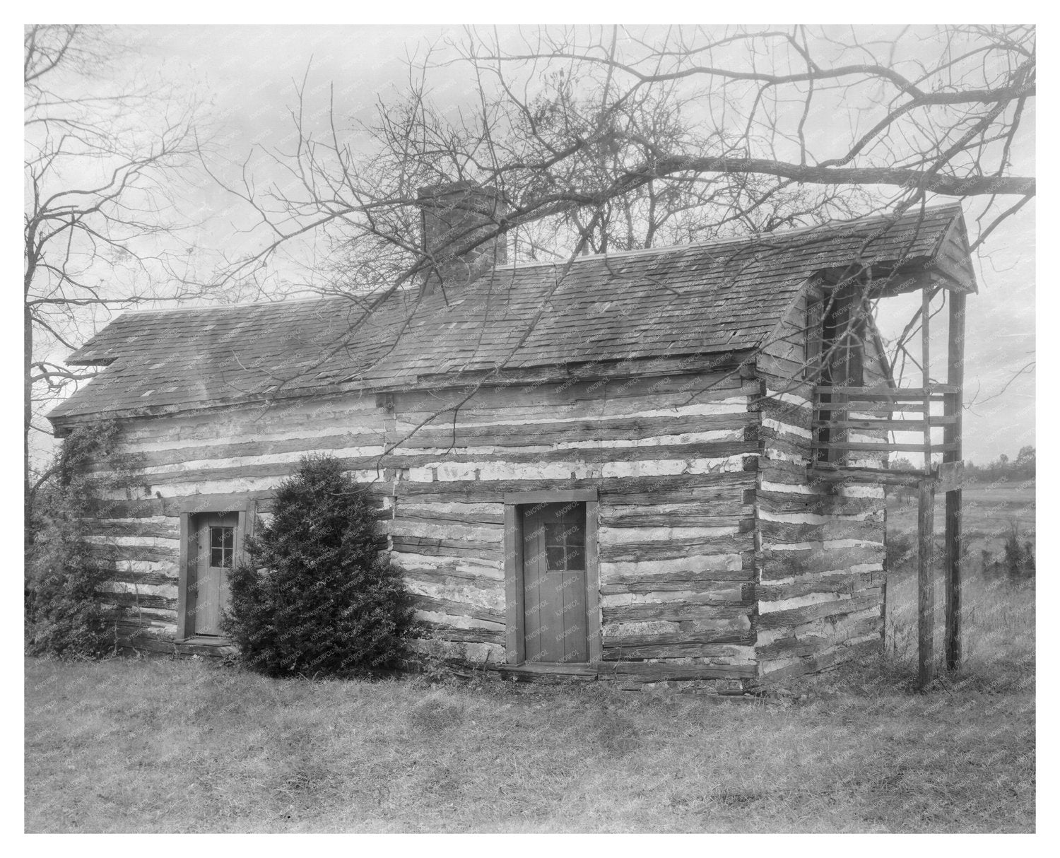 Log Cabin in Amherst County, Virginia, 19th Century