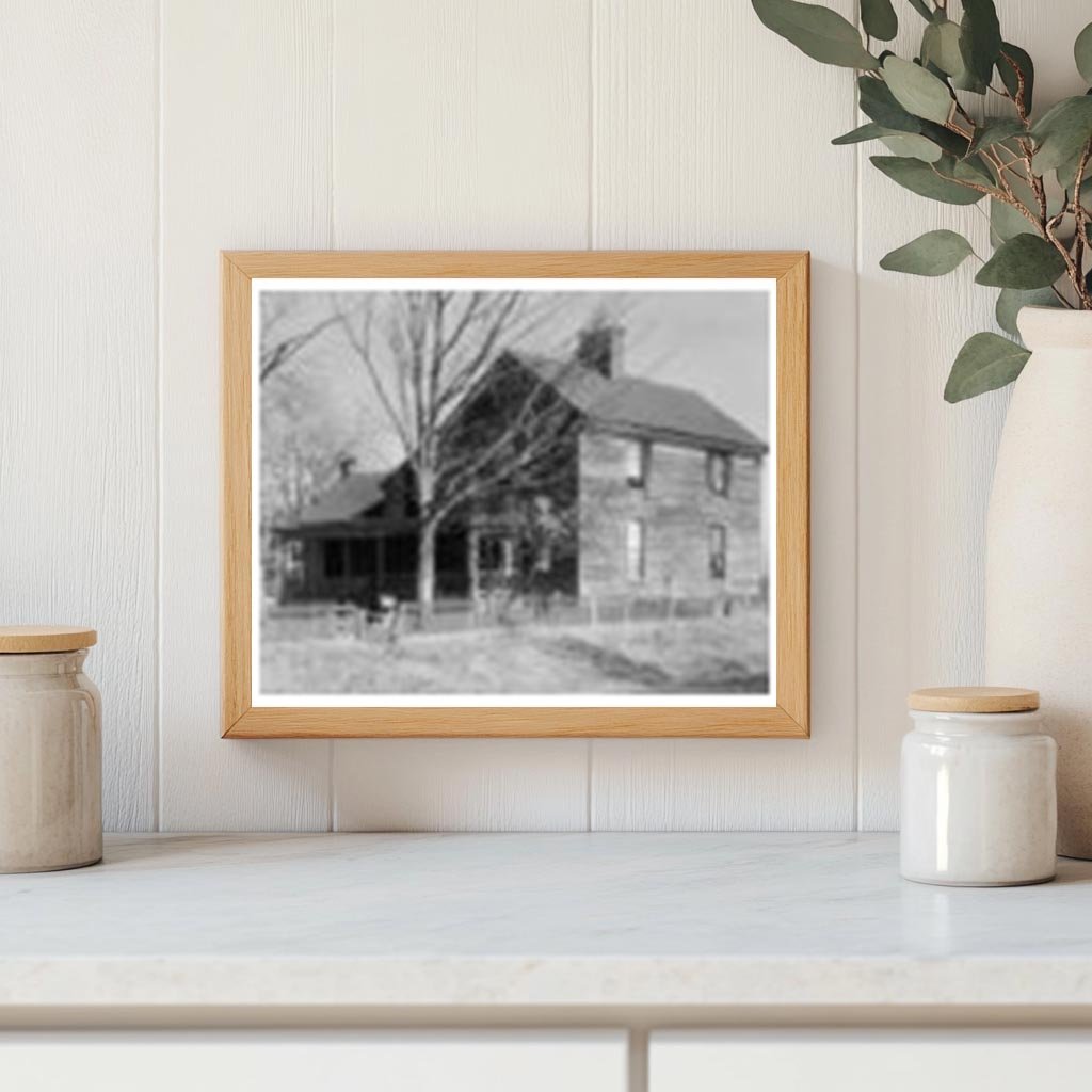 Vintage Appomattox VA Storage Building Photo 1953