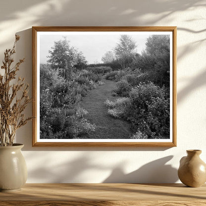 Staunton VA Garden History 1900s: Vintage Photograph