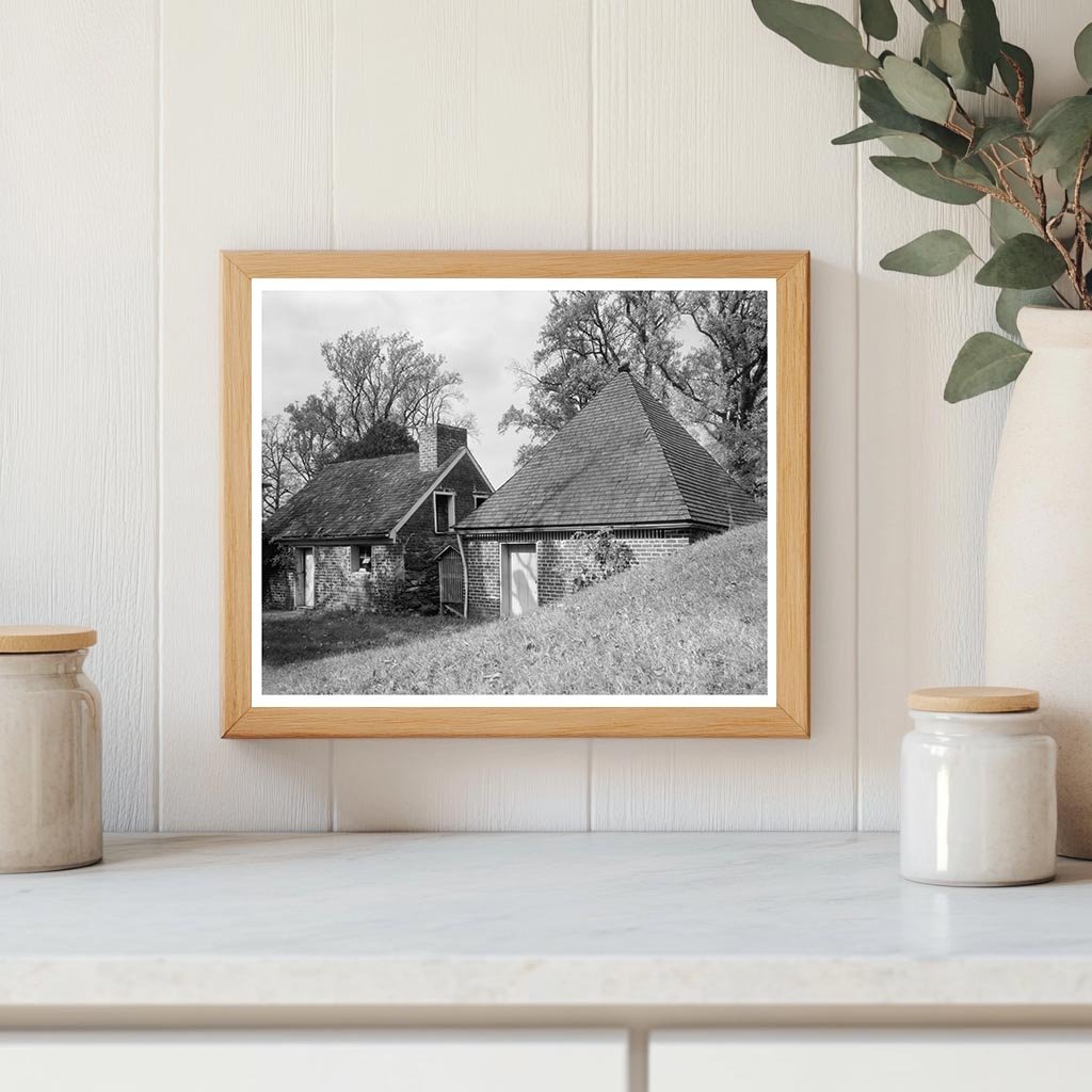 Jeffersons Bedford Estate Kitchen, Lynchburg VA 20th Century