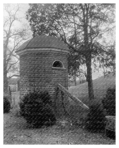 Vintage Privy at Jeffersons Estate, Lynchburg VA 20th Centur