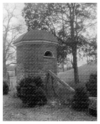 Vintage Privy at Jeffersons Estate, Lynchburg VA 20th Centur