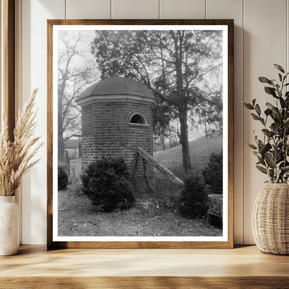 Vintage Privy at Jeffersons Estate, Lynchburg VA 20th Centur