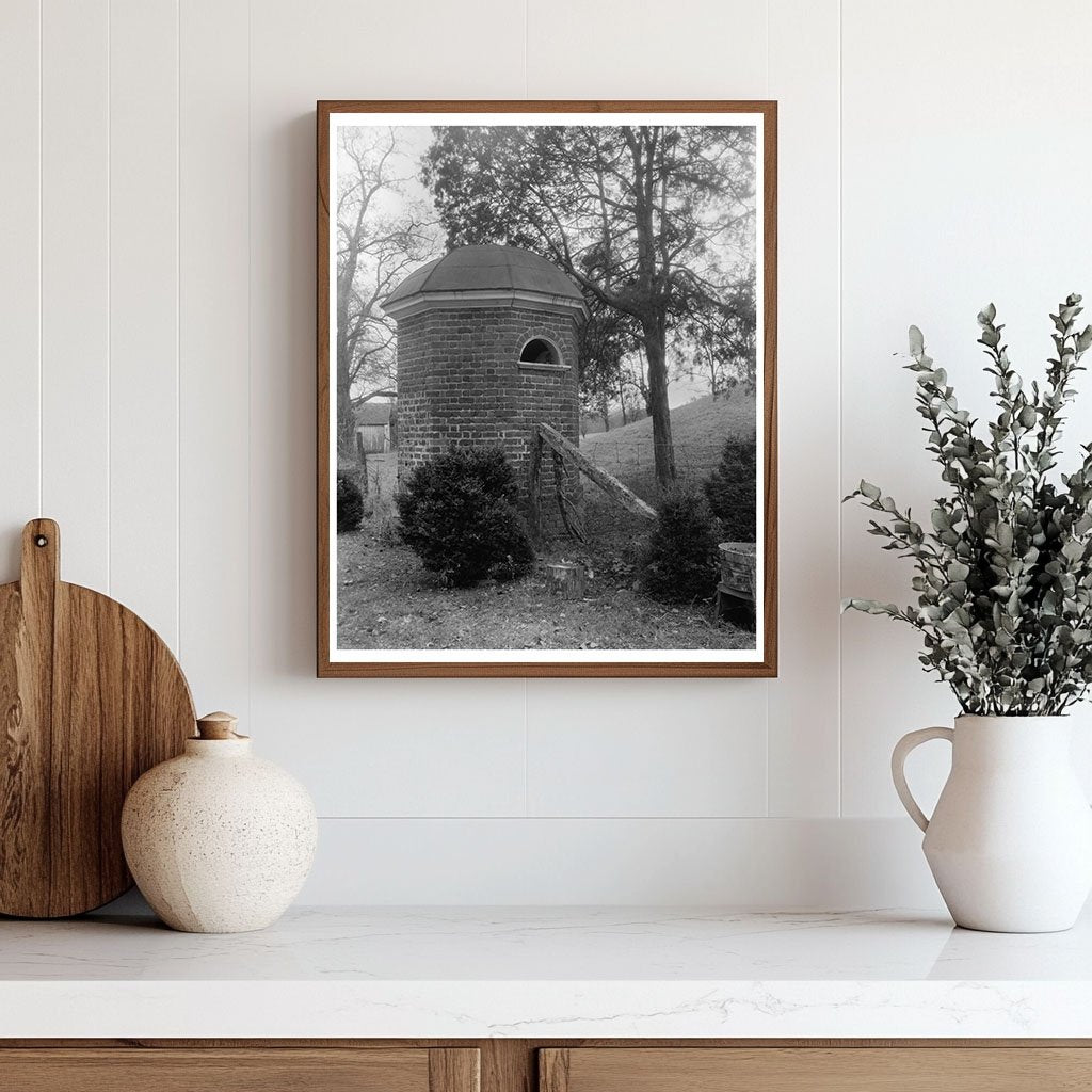 Vintage Privy at Jeffersons Estate, Lynchburg VA 20th Centur