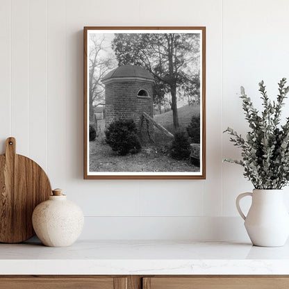 Vintage Privy at Jeffersons Estate, Lynchburg VA 20th Centur