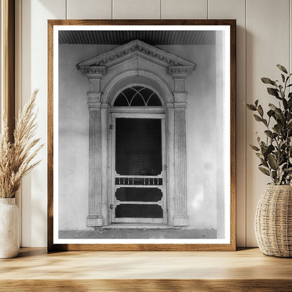 Lynchburg VA Architectural Detail Photo, Mid-20th Century