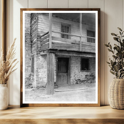Log House Image, Fincastle, VA, 19th Century Architecture