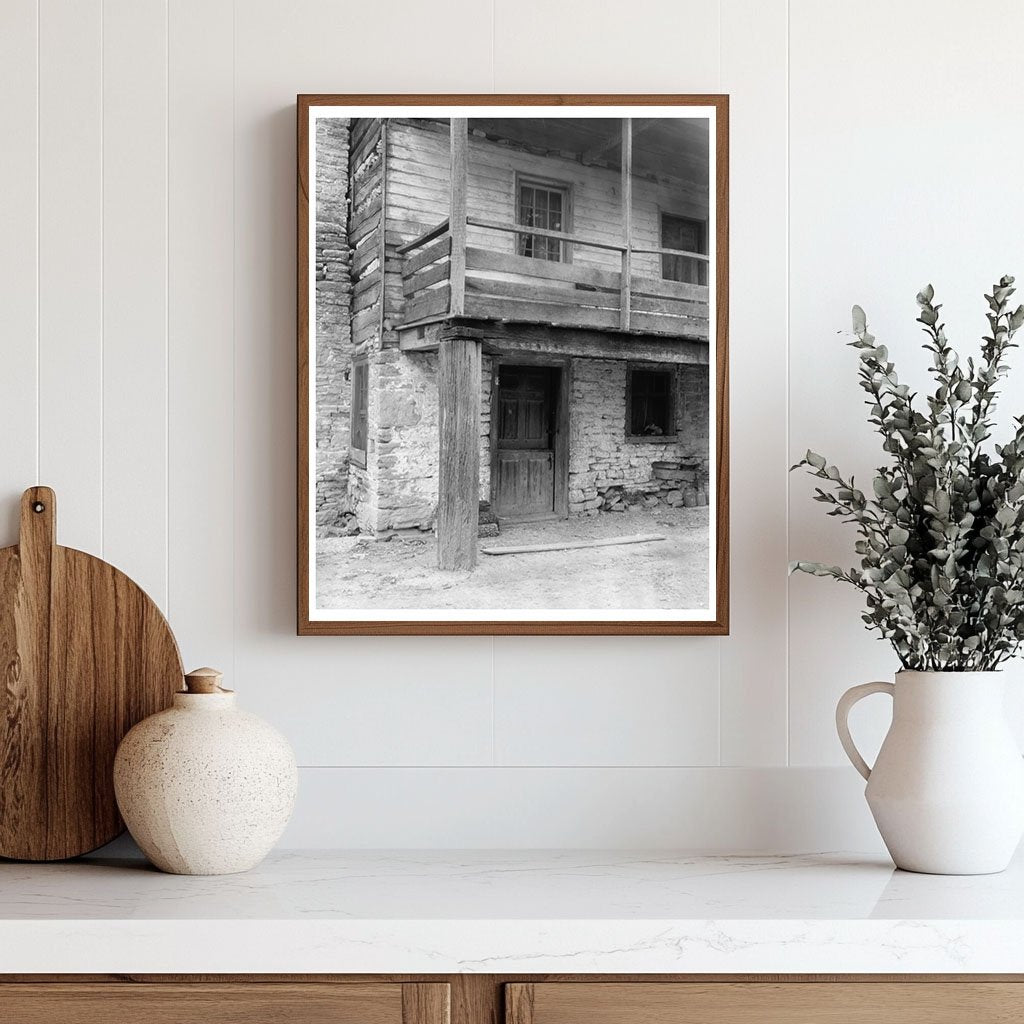 Log House Image, Fincastle, VA, 19th Century Architecture
