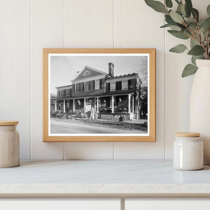 Buckingham County, VA Vintage Architecture Photo 1953