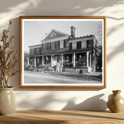 Buckingham County, VA Vintage Architecture Photo 1953