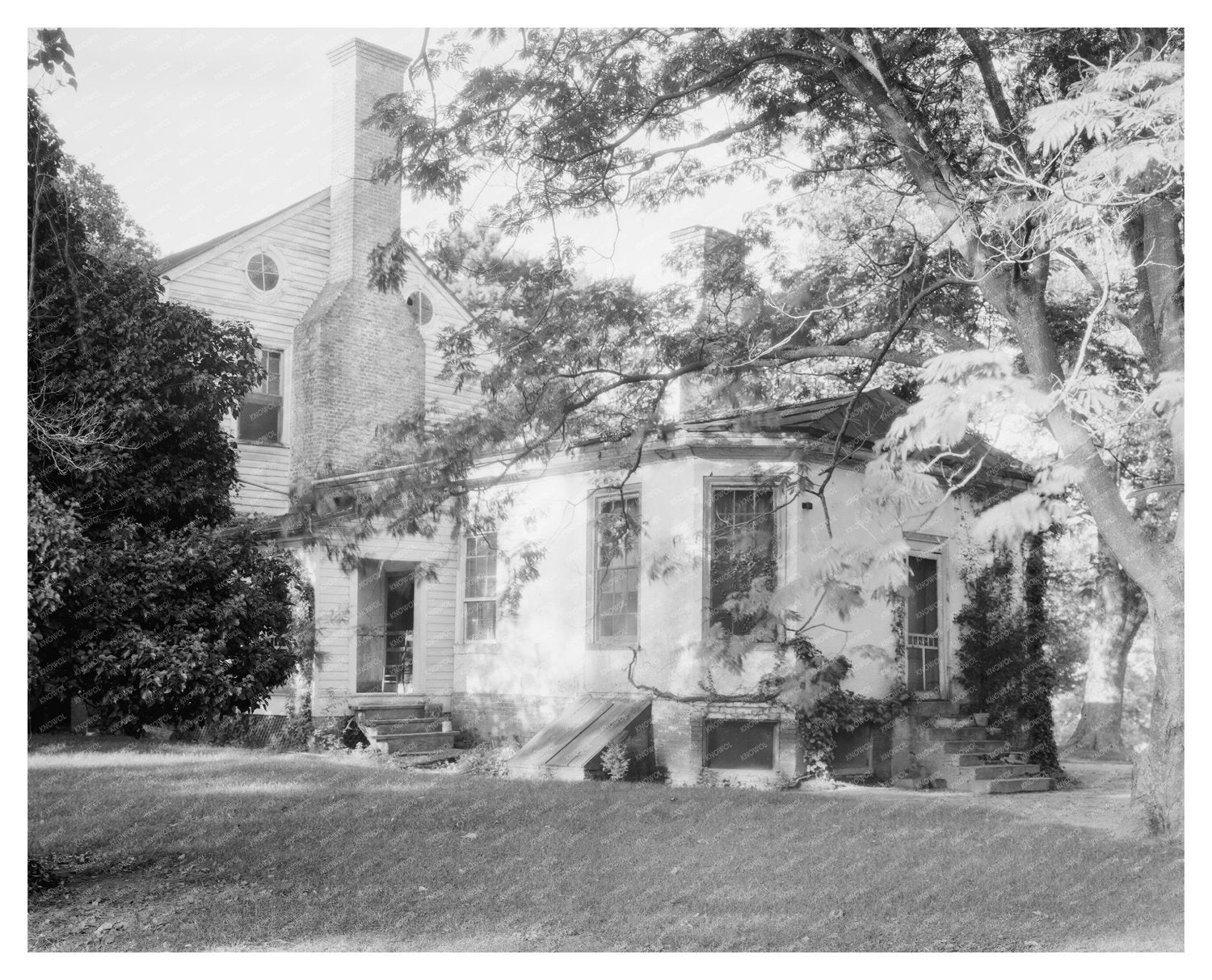 Rose Hill, Port Royal VA, Historic Architecture 1725