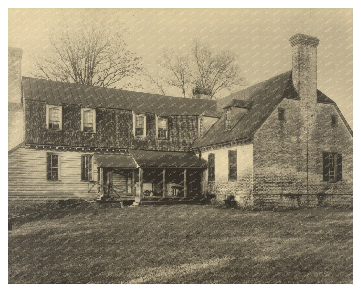 1700s Brick Architecture in Bowling Green, VA