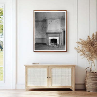 Vintage Fireplace Interior in Bowling Green, VA, 20th Centur