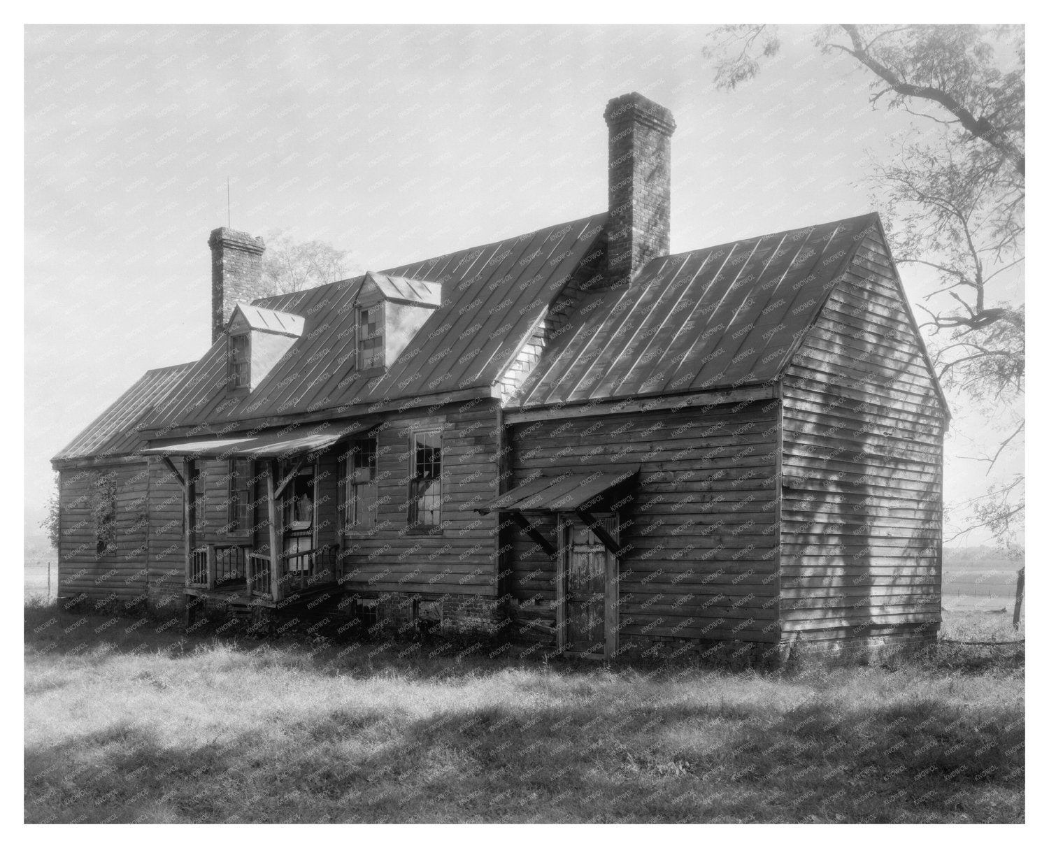 Historic Carter Estate in Caroline County, Virginia, 1930