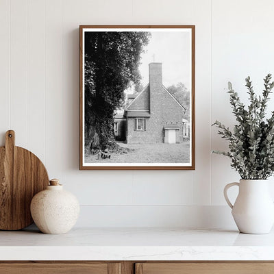 Historic Residence Photo, Charles City, VA, 1953