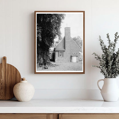 Historic Residence Photo, Charles City, VA, 1953