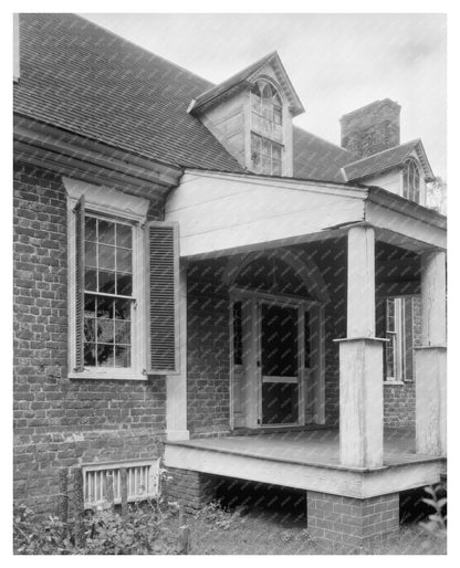 Architectural Details of Charles City, VA - 1953