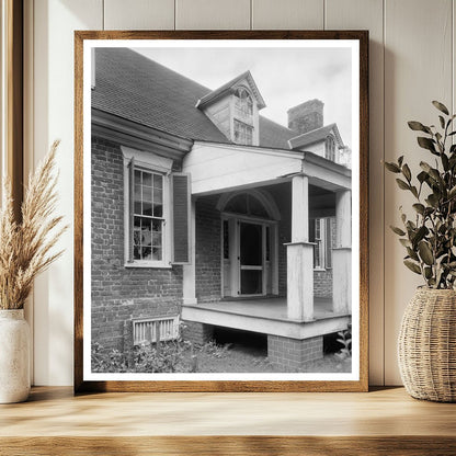 Architectural Details of Charles City, VA - 1953