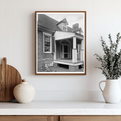 Architectural Details of Charles City, VA - 1953