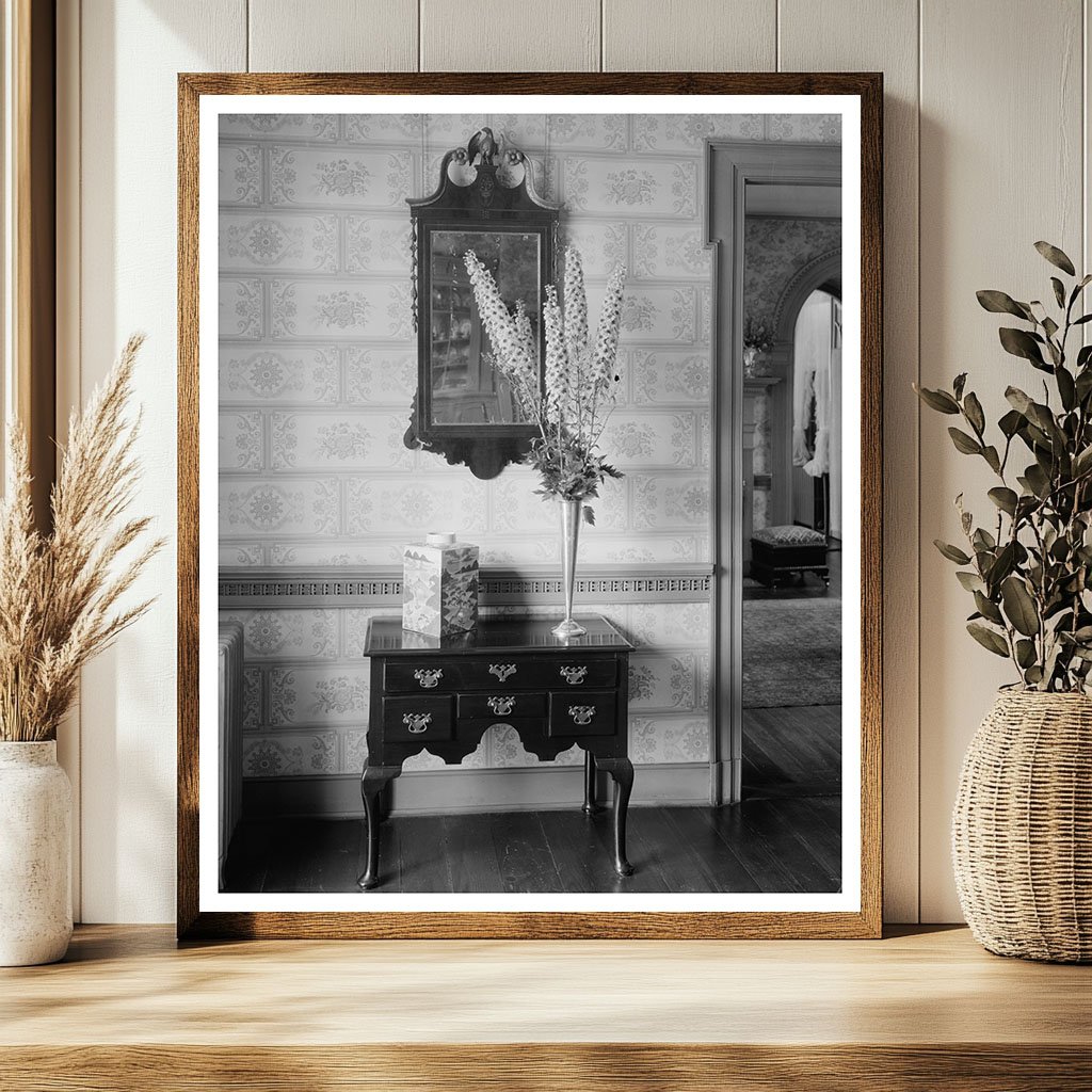 Lynchburg VA Interior Scene, Early 20th Century Photo