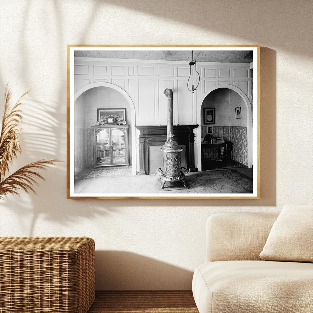 Historic Interior, Weyanoke, VA 1730 - Carnegie Survey
