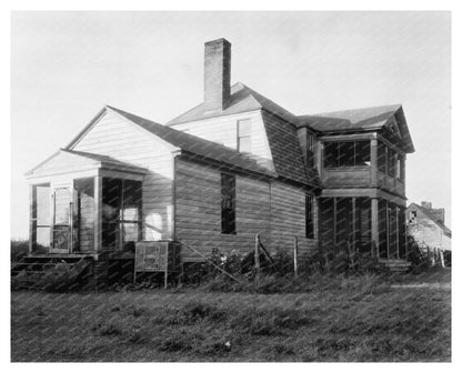 Barretts Ferry Architecture, Charles City County, VA 1900s