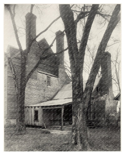 Salem Church Architecture, Charles City VA, Early 1900s