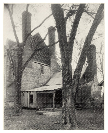 Salem Church Architecture, Charles City VA, Early 1900s